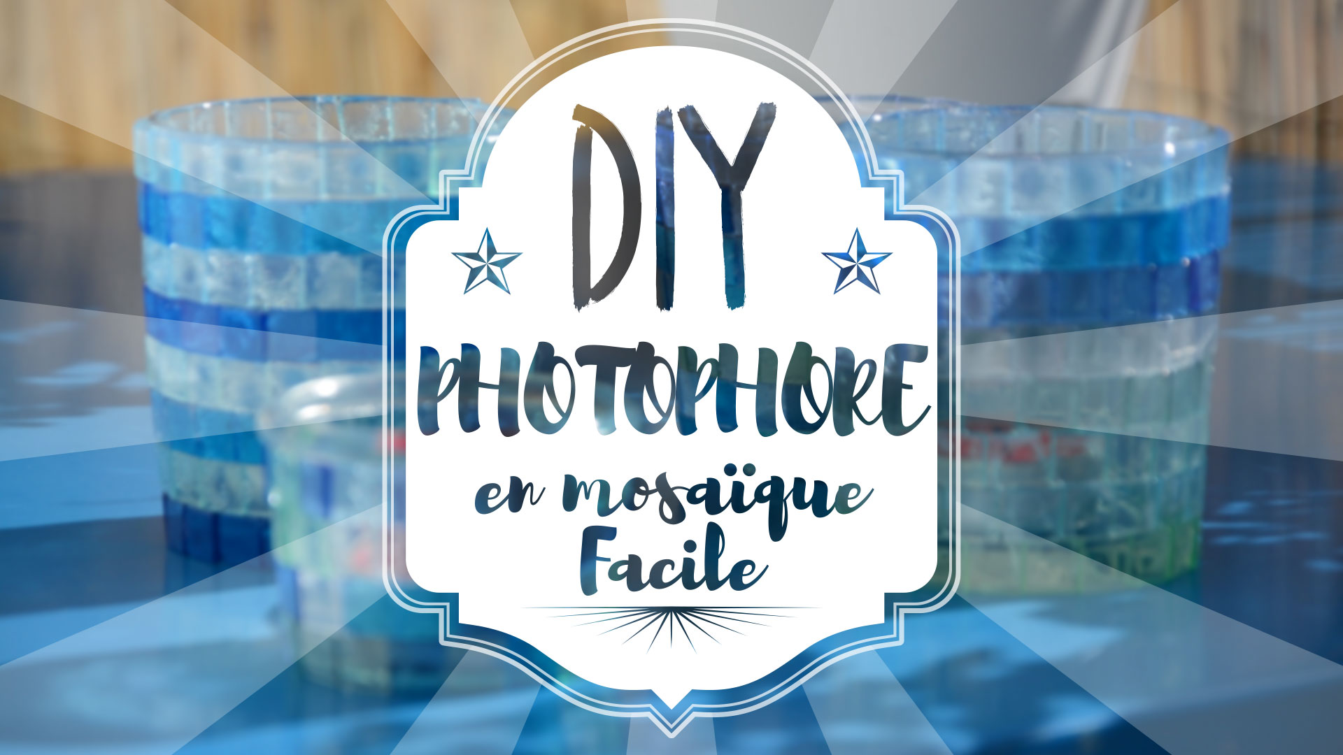 DIY : fabriquer un photophore en mosaïque