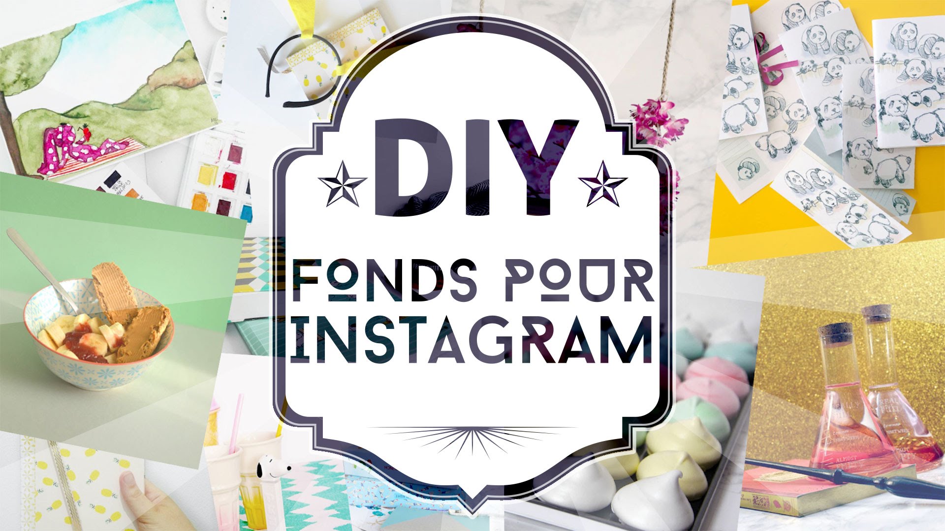 Mes fonds instagram DIY faciles et rapides