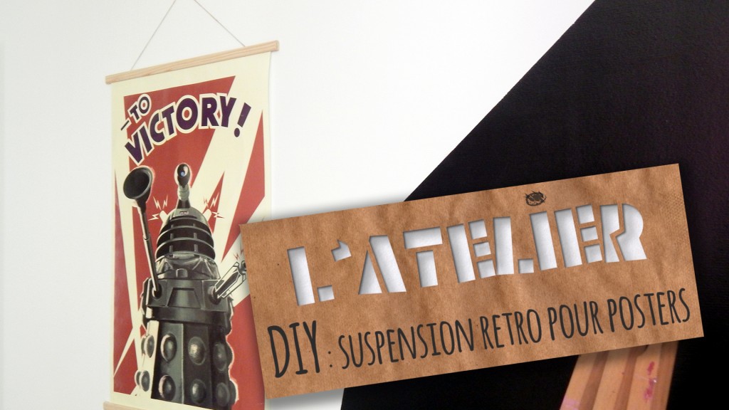 DIY : suspension rétro pour posters